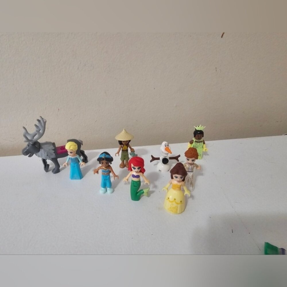 Lego Disney Character Figurines Set Of 9